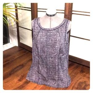 Ann Taylor Silk Sleeveless Blouse